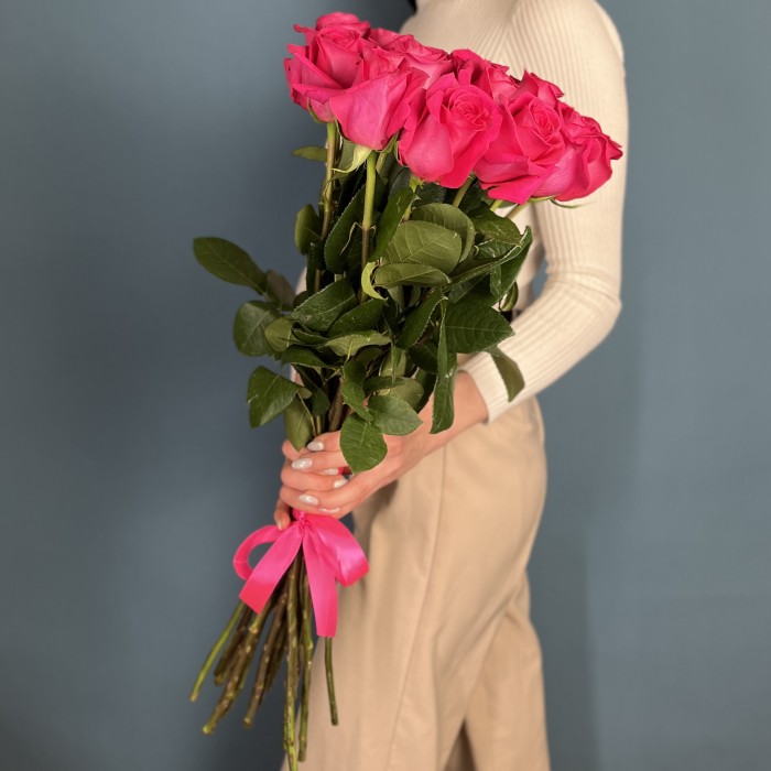 15 роз Пинк Флойд 70 см